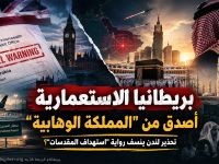 بريطانيا الاستعمارية أصدق من “المملكة الوهابية”... تحذير لندن ينسف رواية “استهداف المقدسات”؟